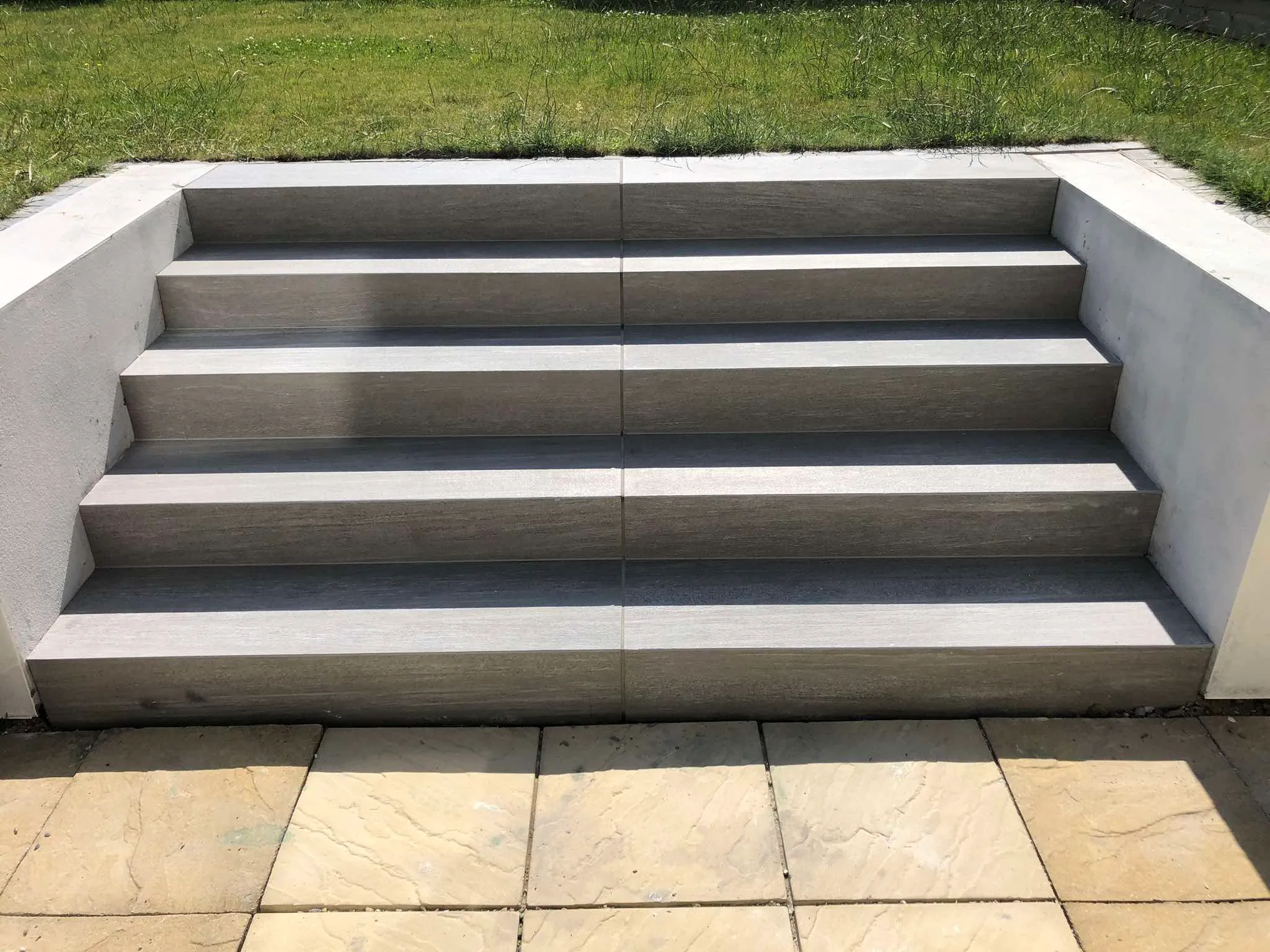 Tiled Entrance Walkway